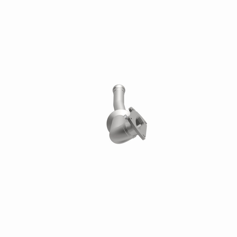 MagnaFlow 5551737 carb direct-fit catalytic converter, opposite side view of the turntable spin