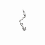 MagnaFlow 551666 carb direct-fit catalytic converter, opposite side view of the turntable spin