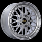 BBS LM 17x7.5 5x130 ET28 CB71.6 Diamond Silver Center Diamond Cut Lip Wheel