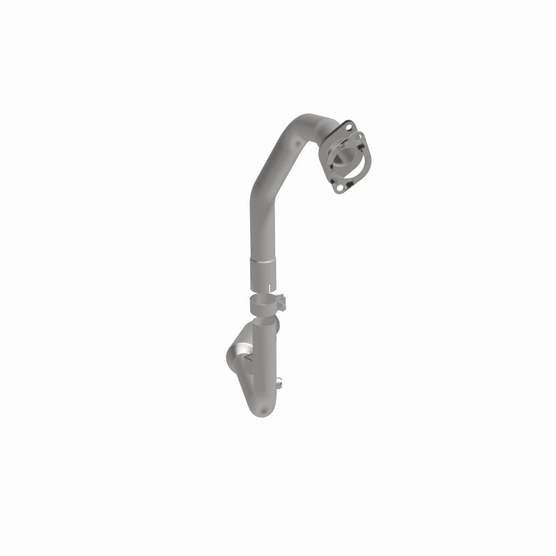 MagnaFlow 49719 oem grade direct-fit catalytic converter, side view of the turntable spin