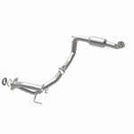 MagnaFlow 52562 oem grade direct-fit catalytic converter, opposite rear three-quarter view of the turntable spin
