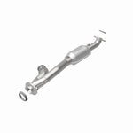 MagnaFlow 51798 oem grade direct-fit catalytic converter, rear view of the turntable spin