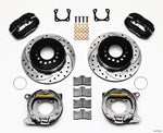 Wilwood Forged Dynalite P/S Park Brake Kit Drilled Chevy 12 Bolt-Spec 3.15in Bearing