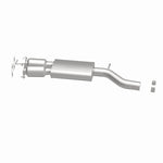 MagnaFlow 52719 oem grade direct-fit catalytic converter, side view of the turntable spin