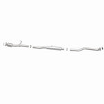 MagnaFlow 52043 oem grade direct-fit catalytic converter, side view of the turntable spin