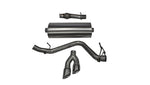 Corsa 14-19 GMC Sierra/Chevy Silv 1500 Reg. Cab/Std. Bed 5.3L V8 Polished  Single Side CB Exhaust