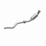MagnaFlow 26204 hm grade direct-fit catalytic converter, opposite side view of the turntable spin