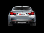 Akrapovic 16-17 BMW 340i (F30 F31) Evolution Line Cat Back (SS) w/ Carbon Tips (Req. Link Pipe)