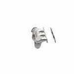MagnaFlow 452465 carb manifold converter, opposite side view of the turntable spin