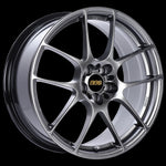 BBS RF 18x8 5x120 ET35 Diamond Black Wheel -82mm PFS/Clip Required