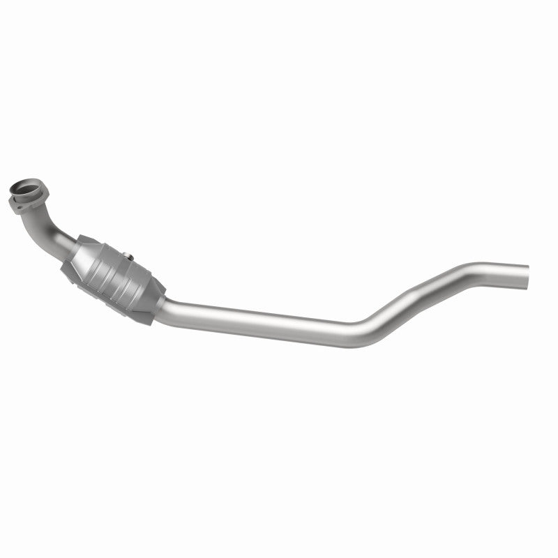 MagnaFlow 49921 oem grade direct-fit catalytic converter, side view of the turntable spin