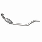 MagnaFlow 49921 oem grade direct-fit catalytic converter, side view of the turntable spin