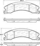 StopTech Street Brake Pads - Rear