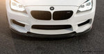 Vorsteiner GTS-V Aero Performance Front Spoiler Carbon Fiber PP 1x1 Glossy BMW F12 M6 VRS Program - autotalent
