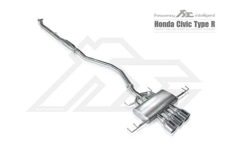 FI Exhaust Ultra High Flow DownPipe For Honda Civic Type-R FK8 2017-2018