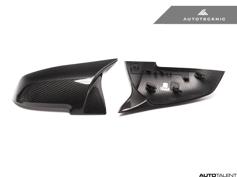 AutoTecknic Replacement Version II M-Inspired Dry Carbon Mirrors - BMW F3x 3/4-Series & M2 - autotalent