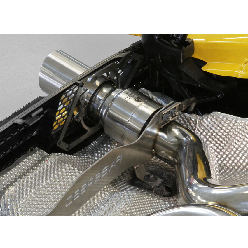 Fabspeed Supersport X-Pipe Exhaust System for McLaren 650S 2014-2017