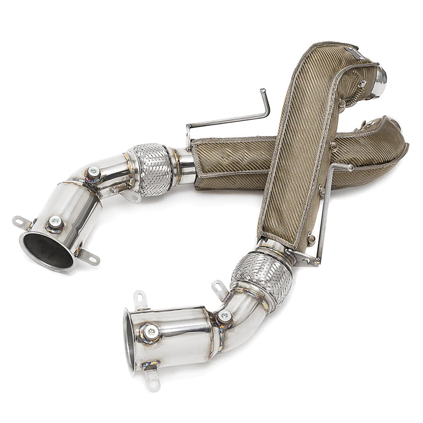Fabspeed Cat Bypass Pipes for McLaren 600 LT 2019-2021