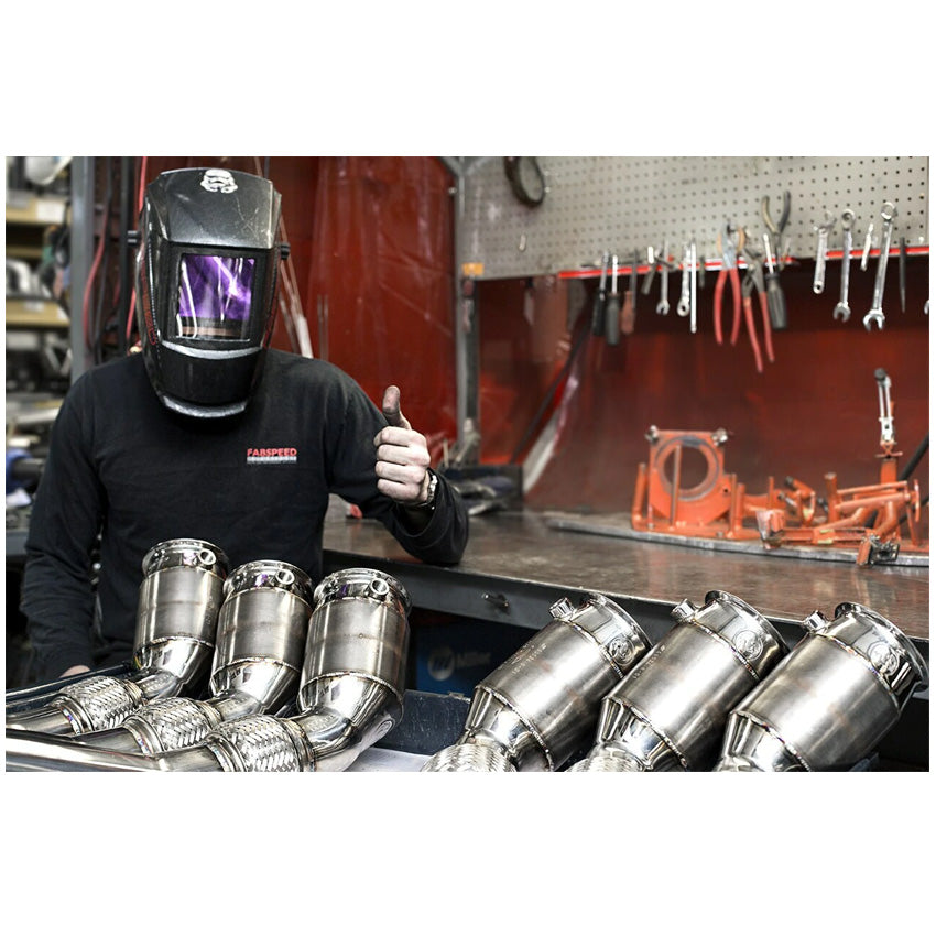 Fabspeed Sport Catalytic Converters for McLaren MP4-12C 2011-2014