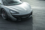 Vorsteiner Aero Front Bumper w/ Front Splitter Carbon Fiber PP 2x2 Glossy MCLAREN 570S 570-VX PROGRAM - autotalent