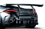 Vorsteiner Aero Rear Bumper w/ Rear Diffuser Carbon Fiber PP 2x2 Glossy MCLAREN 570S 570-VX PROGRAM - autotalent
