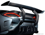 Vorsteiner Aero Wing Blade Carbon Fiber w/ Carbon Fiber Uprights, PP 2x2 Glossy MCLAREN 570S 570-VX PROGRAM - autotalent