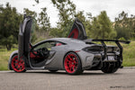 Vorsteiner Aero Wing Blade Carbon Fiber w/ Carbon Fiber Uprights, PP 2x2 Glossy MCLAREN 570S 570-VX PROGRAM - autotalent