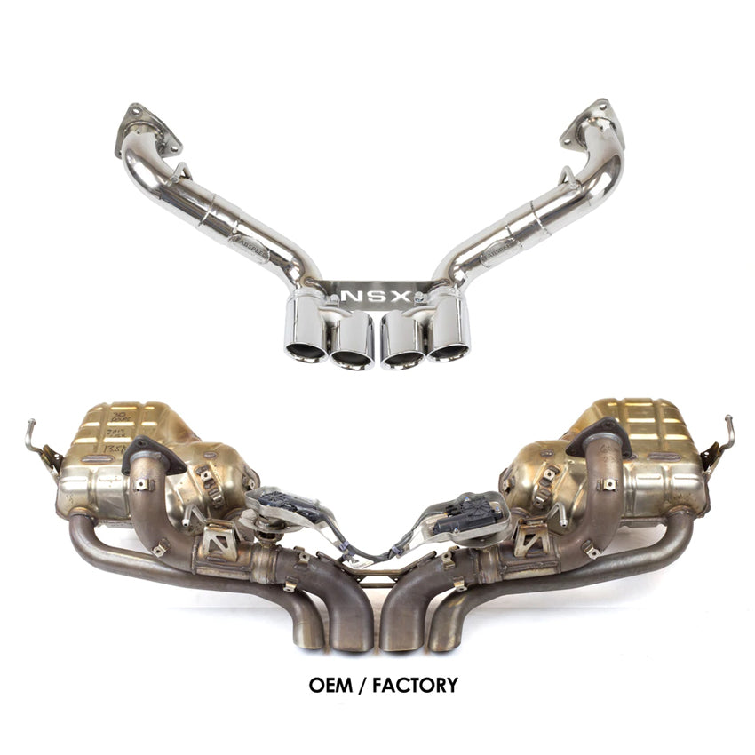 Fabspeed Twin Turbo Race Performance Package for Acura NSX 2017-2021