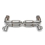 Fabspeed 70mm Supersport X- Pipe Exhaust System for Porsche 996 GT2 2001-2005