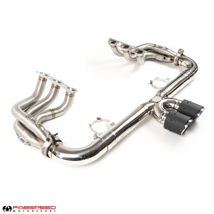Fabspeed Race Competition Exhaust System Package for Porsche 991.2 Speedster 2019-2020