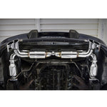 Fabspeed 70mm Supersport X- Pipe Exhaust System for Porsche 996 GT2 2001-2005