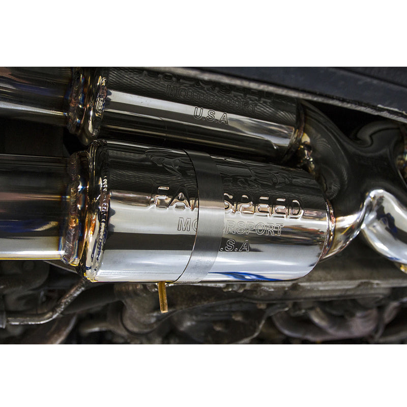 Fabspeed 70mm Supersport X- Pipe Exhaust System for Porsche 996 GT2 2001-2005