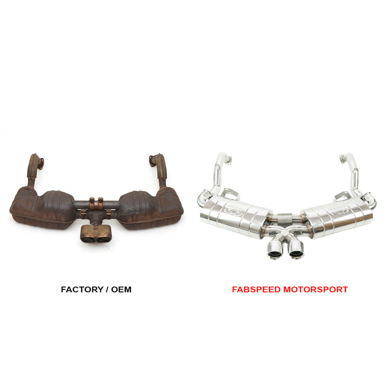 Fabspeed Maxflo Performance Exhaust System for Porsche 987 Boxster / Cayman 2005-2008