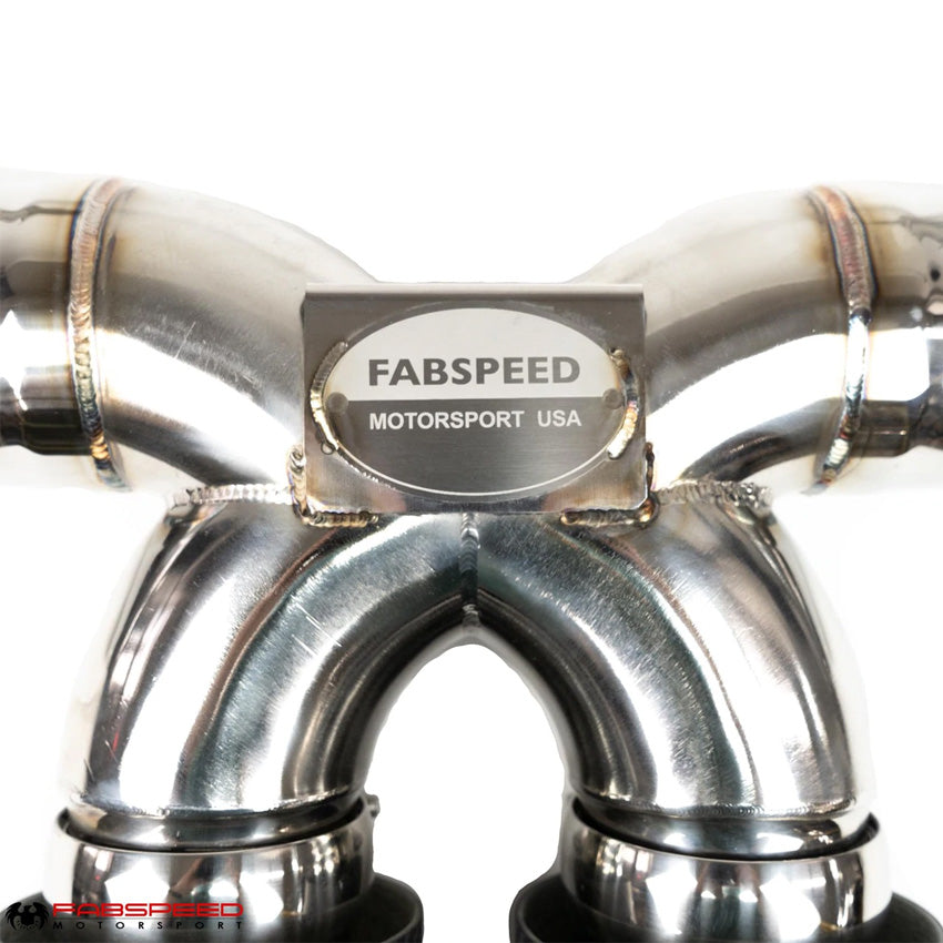 Fabspeed Race Competition Exhaust System Package for Porsche 991.2 Speedster 2019-2020