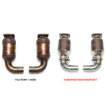 Fabspeed HJS German Sport Catalytic Converters for Porsche 997.2 GT2 RS 2011