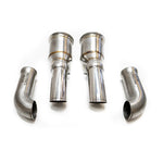 Fabspeed HJS German non-valved Sport Cat Race Pipes for Porsche 991.2 GT2 RS 2018-2020