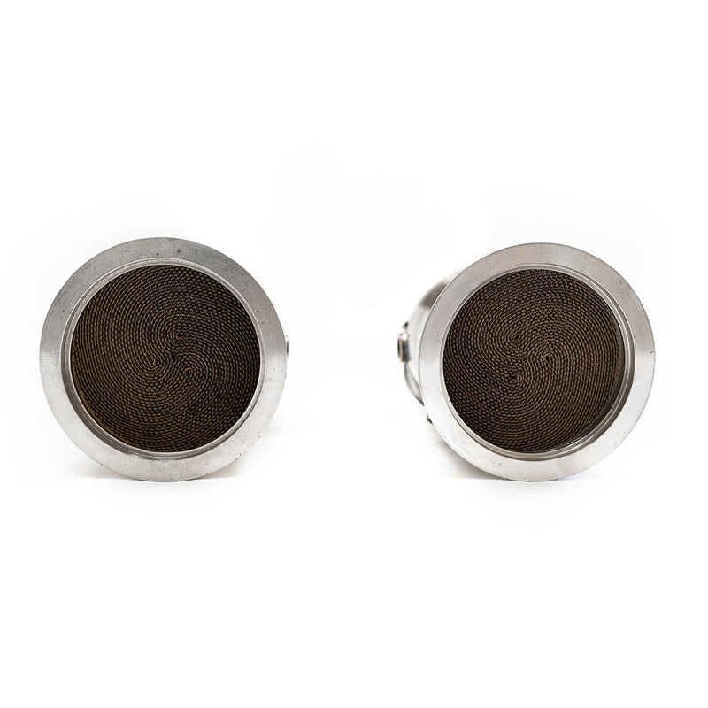 Fabspeed HJS German non-valved Sport Cat Race Pipes for Porsche 991.2 GT2 RS 2018-2020