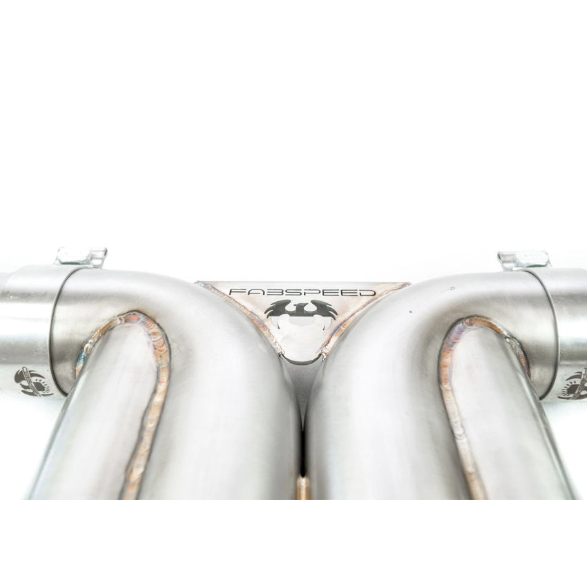 Fabspeed Twin Turbo Quad-Tip Cat Back Sport Exhaust for Acura NSX 2017-2021