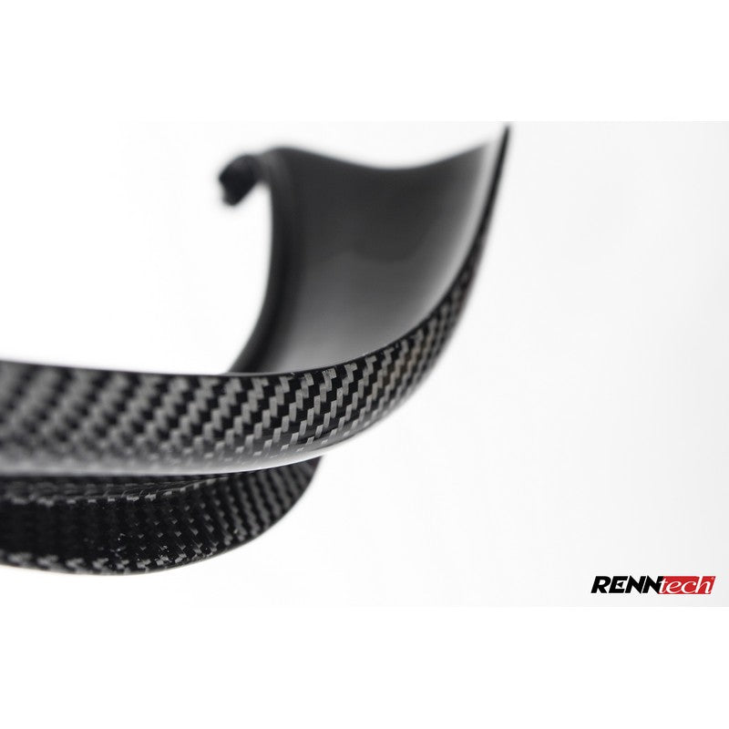 RennTech Aero Carbon Front Canards For Mercedes-Benz C190 AMG GT R - AutoTalent