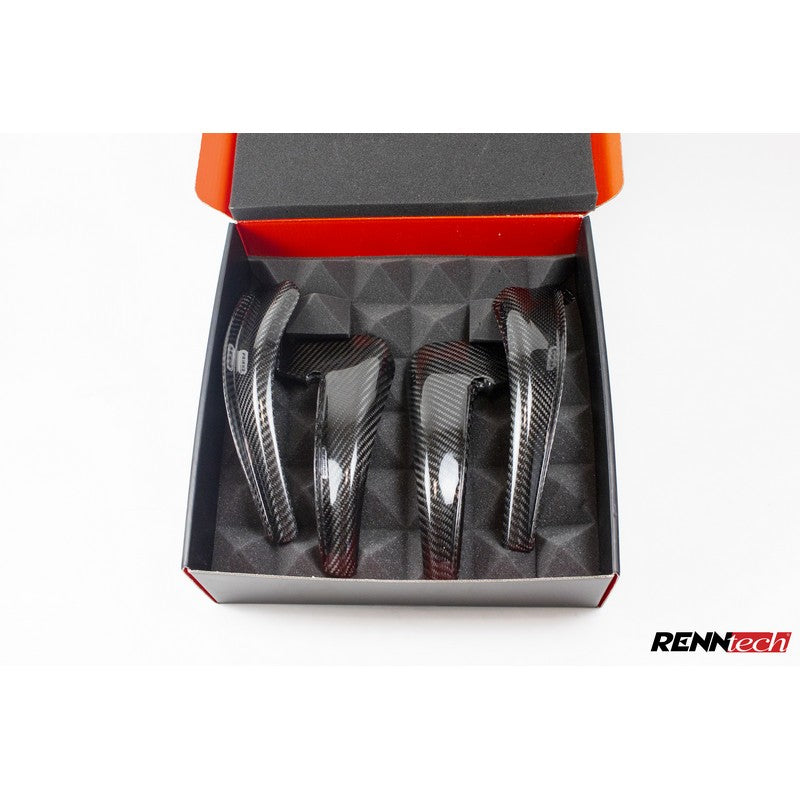 RennTech Aero Carbon Fiber Front Canard For Mercedes-Benz AMG GT R - AutoTalent