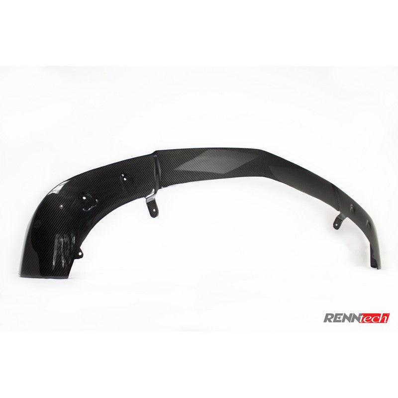 RennTech Carbon Fiber Front Splitter For Mercedes-Benz W212 E 63 AMG BiTurbo - AutoTalent