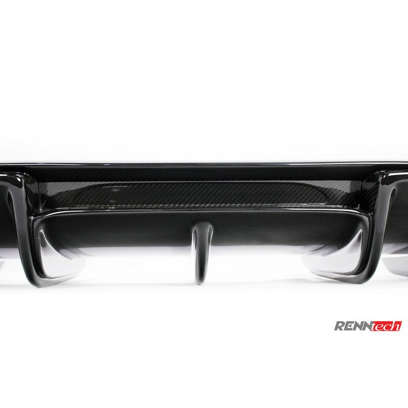 RennTech Aero Rear Diffuser For Mercedes-Benz W212 E 63 AMG Biturbo - AutoTalent