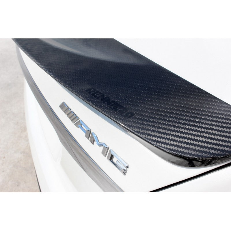 RennTech Aero Carbon Fiber Trunk lid Spoiler For Mercedes-Benz C216 CL 63 AMG - AutoTalent