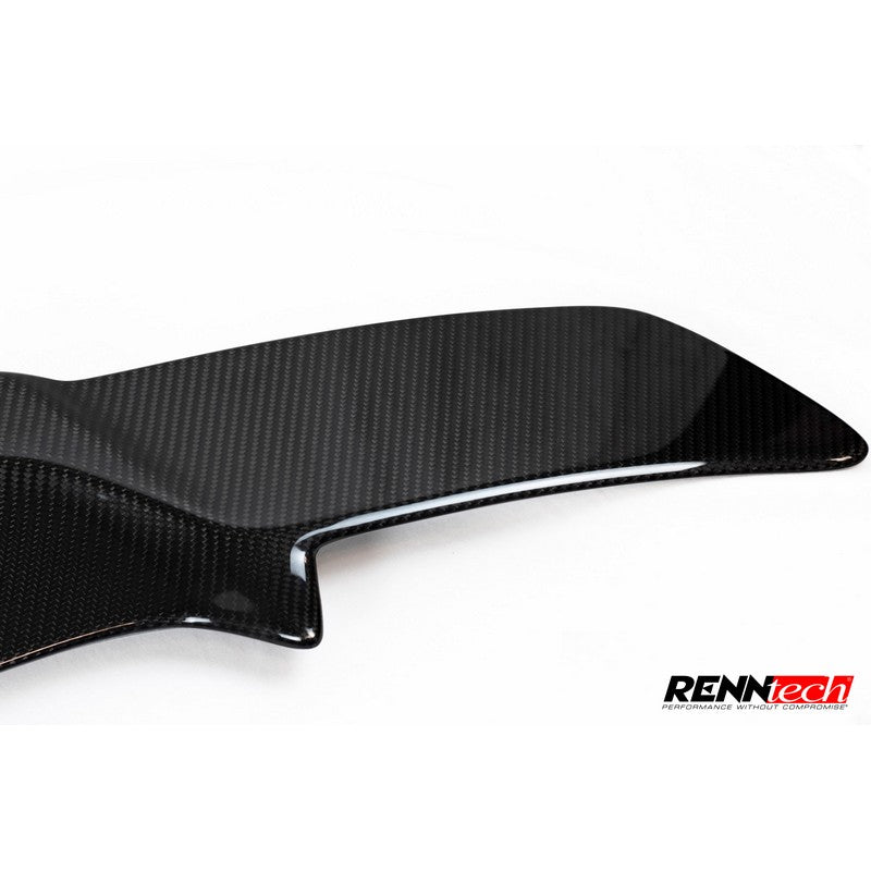 RennTech Carbon Fiber Decklid Spoiler For Mercedes-Benz W213 E63 AMG S - AutoTalent