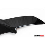 RennTech Carbon Fiber Decklid Spoiler For Mercedes-Benz W213 E63 AMG S - AutoTalent