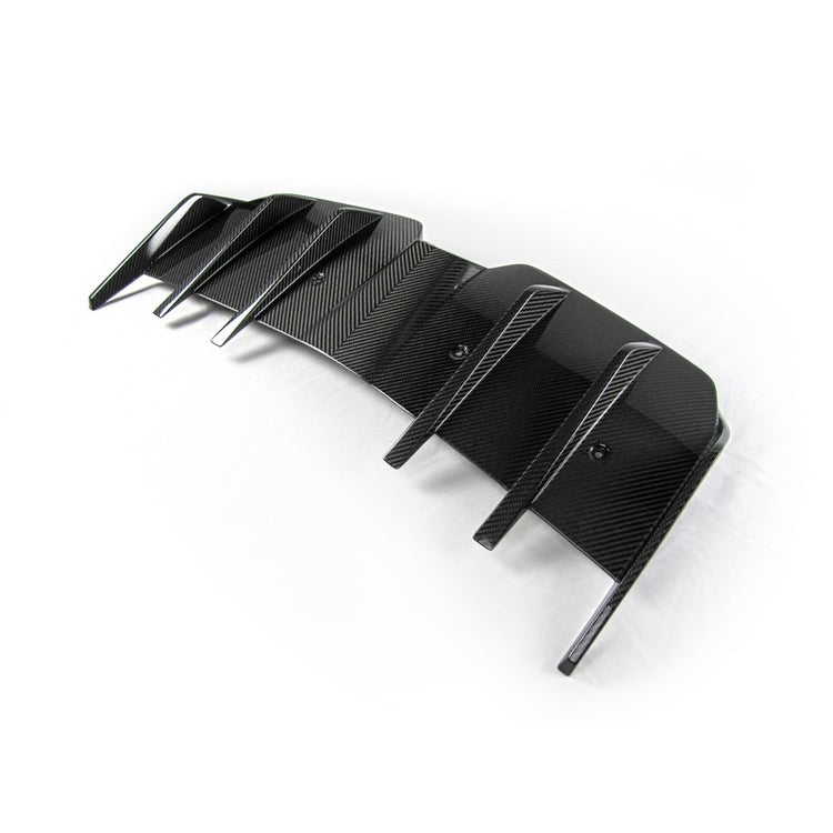 RennTech Aero Carbon Fiber Rear Diffuser For Mercedes-Benz C197 SLS AMG GT - AutoTalent