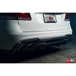 RennTech Aero Carbon Fiber Rear Diffuser With CMC Tips For Mercedes-Benz E 63 AMG Biturbo - AutoTalent