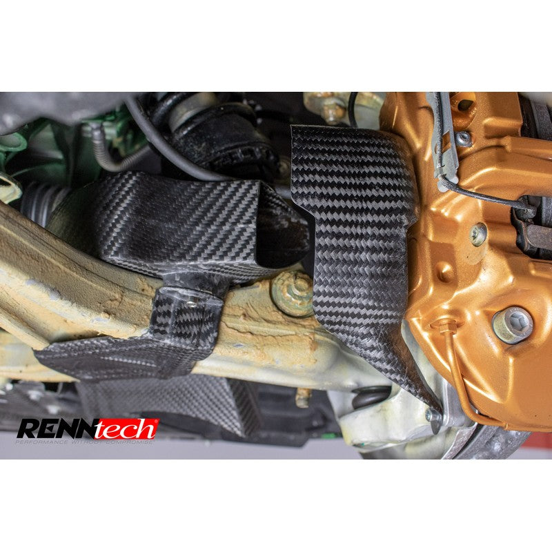 RennTech Carbon Brake Ducts For Mercedes-Benz C190 AMG GT R - AutoTalent
