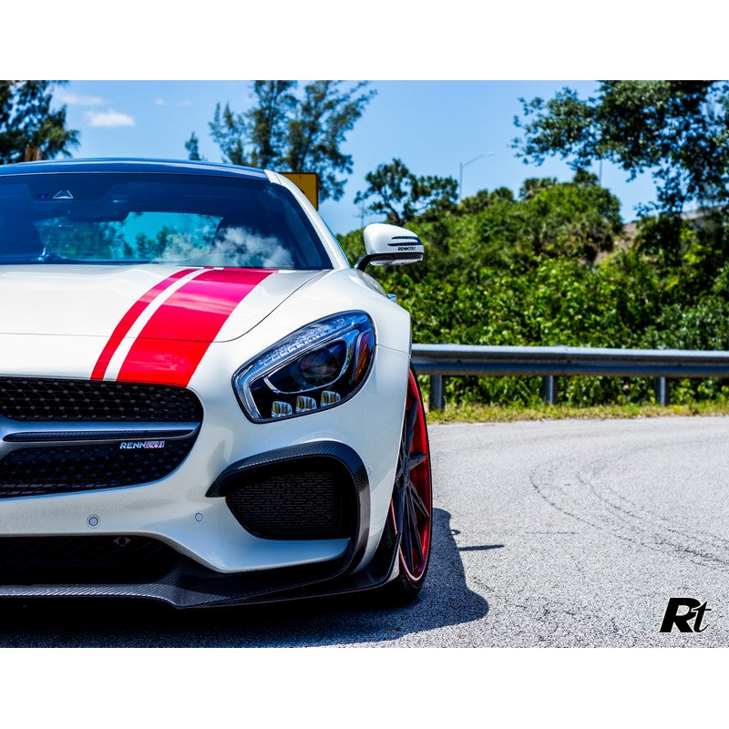 RennTech Carbon Front Splitter For Mercedes-Benz AMG GT - AutoTalent