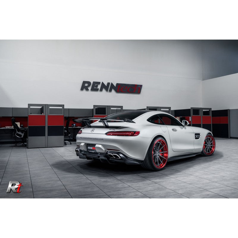 RennTech Aero Carbon Rear Diffuser For Mercedes-Benz AMG GT - AutoTalent